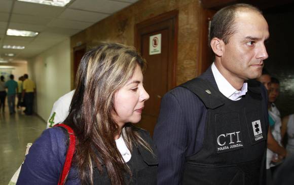  John Úber Hernández Santa y Gloria Patricia Álvarez Mejía, implicados en caso Goldex. FOTO Robinson Sáenz