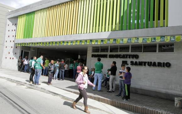 El parque educativo de El Santuario es uno de los 20 que ya están funcionando. FOTO ARCHIVO