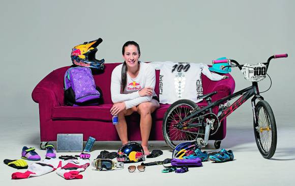 Mariana Pajón es la deportista colombiana más laureada de la historia, sus dos medallas de oro en Olímpicos lo confirman. Su éxito se debe también al respaldo con el que cuenta. FOTO CORTESÍA RED BULL