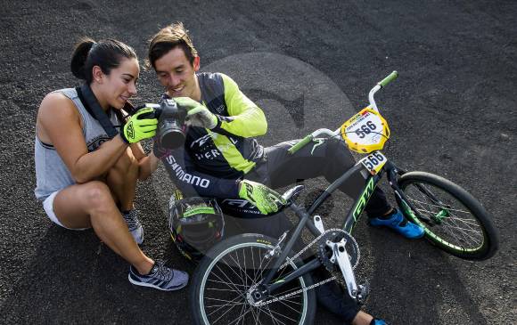 Mariana Pajón y Carlos Mario Oquendo serán dos de las figuras que se presentarán en el Gran Nacional. FOTO jaime pérez