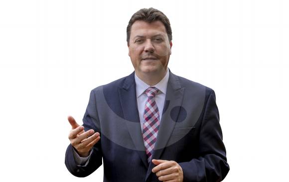 Juan Felipe Murillo, gerente de Dinámica, filial de Suramericana en el segmento de diagnóstico. FOTO Juan Antonio sánchez