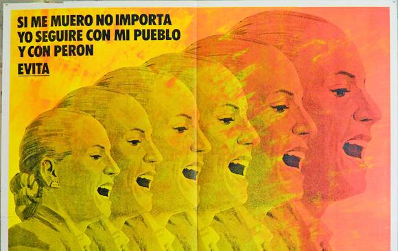 Afiche que data entre 1973 y 1974 en época de elecciones. Crédito: Archivo Juan Carlos Romero y archivosenuso.org.