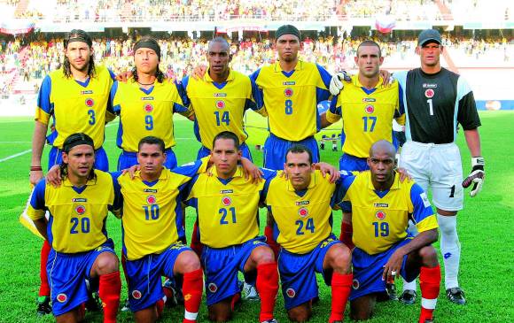 Este fue el recordado equipo titular que goleó 5-0 a Uruguay en Barranquilla en junio de 2004. FOTO Archivo