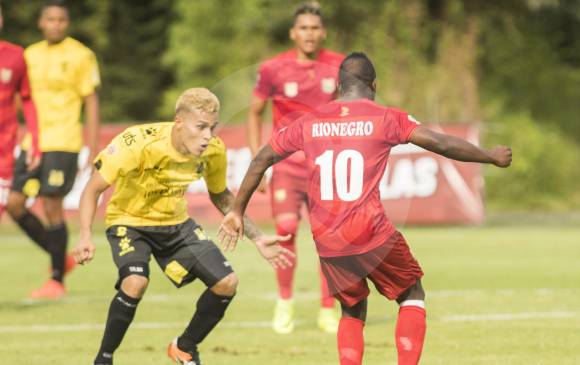 Duro revés de Rionegro en su campo. FOTO mario valencia