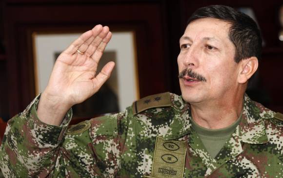 El general Nicacio Martínez fue comandante de la Cuarta Brigada que tiene sede en Medellín. Ahora será el comandante del Ejército Nacional. FOTO ARCHIVO