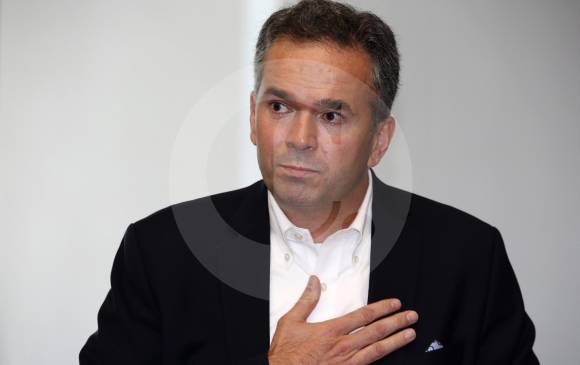 Bart Houlalan, cofundador de B Lab, dice que las empresas certificadas en B deben tener un gobierno corporativo comprometido con la estructura de cambio. FOTO MANUEL SALDARRIAGA