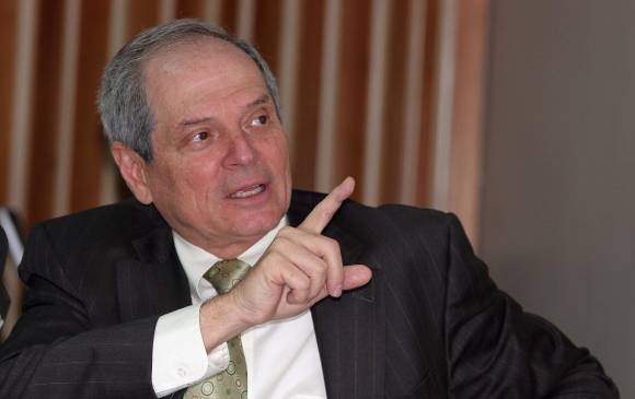Hernán Martínez Torres, conminado por la Contraloría fue el último ministro de Minas del expresidente Álvaro Uribe. FOTO colprensa
