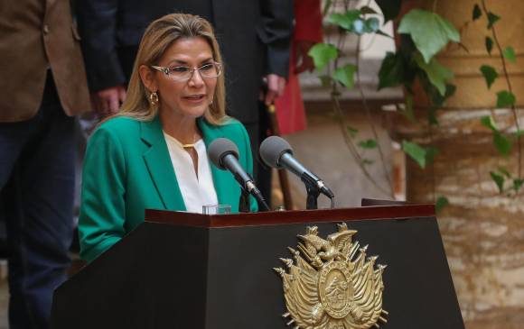 Jeanine Áñez, presidenta interina de Bolivia 