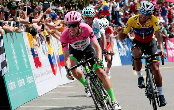 Las grandes figuras del pelotón nacional estarán en el Tour Colombia 2019. FOTO COLPRENSA