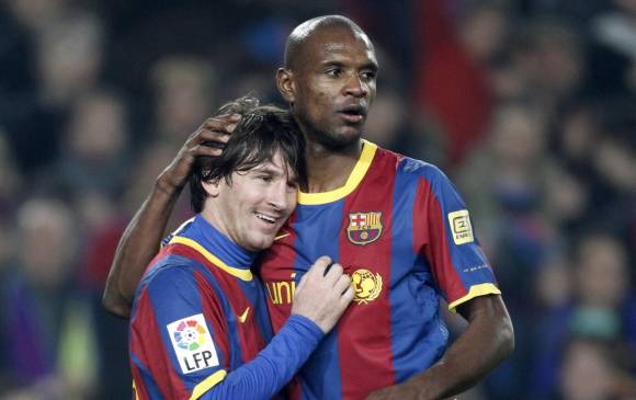 El francés Eric Abidal vistió la camiseta del Barcelona durante seis temporadas. FOTO REUTERS