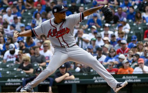 En acción, Julio Teherán, el vencedor. FOTO Reuters