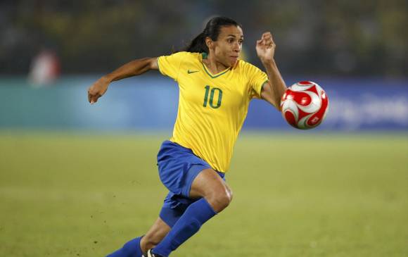 La jugadora ganó en cinco ocasiones consecutivas el premio Fifa como mejor del mundo. FOTO ARCHIVO-REUTERS.