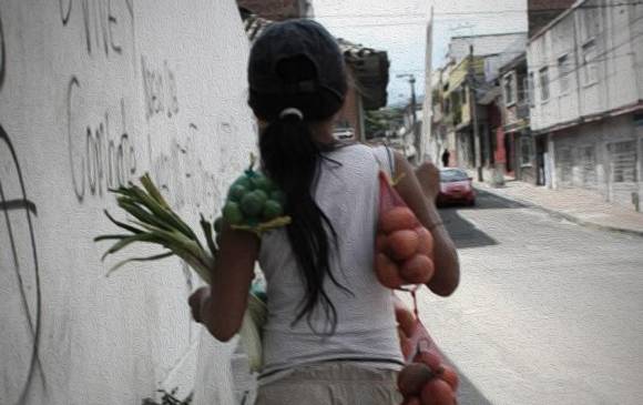 La agricultura y sus labores relacionadas, como pesca, ganadería y silvicultura, es el sector en el que más trabajan los menores de edad explotados. Le siguen el sector servicios y las labores industriales, en particular, la minería. FOTO COLPRENSA