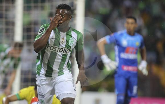 Cristian Dájome anotó doblete ante Huila. FOTO Manuel saldarriaga