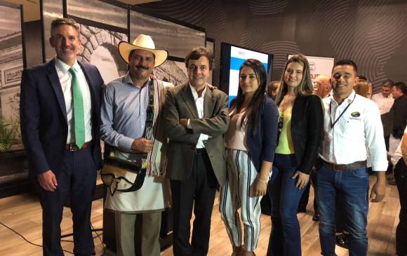 La feria de cafés especiales en Corferias fue escenario de la presentación del programa Café para la Paz. Foto Cortesía Fedecafé