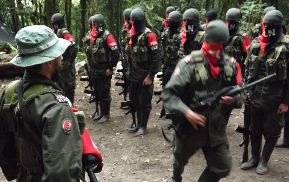 La guerrilla del Eln anunció mediante un pafleto entregado en Arauca y Casanare, un paro armado que durará 72 horas, a partir del 14 y hasta el 16 de febrero. FOTO ARCHIVO