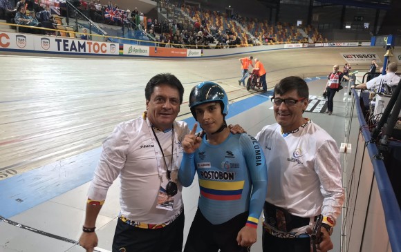 Alejandro Perea suma ya tres medallas doradas en mundiales de Paracycling sumando los dos que obtuvo en Brasil 2018. FOTO: @UCI_PARACYCLING