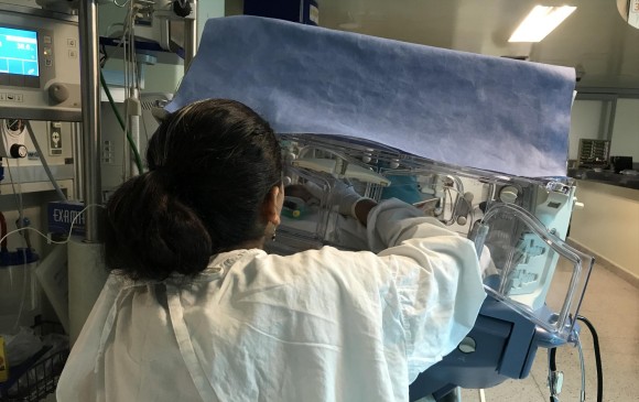 Como Erilim, algunas gestantes migrantes llegan al Hospital General sin tener un lugar para vivir en Medellín. FOTO MARÍA DEL PILAR CAMARGO CRUZ