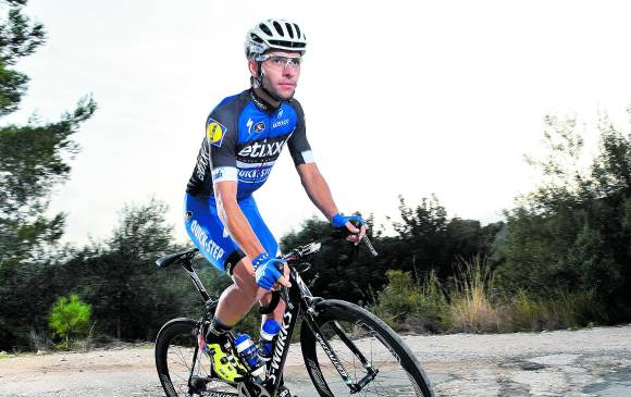 Fernando Gaviria tuvo un 2015 brillante. San Luis será su primera carrera del año, 2016 en el que tendrá otros desafíos, entre ellos los Juegos Olímpicos de Río. FOTO cortesía etixx-Quick Step