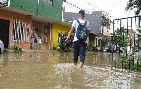Así lució el municipio de Apartadó en 2016, inundado por las lluvias. Foto archivo: Laura Rosa Jiménez
