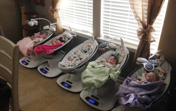 Las quintillizas le cambiarán la vida a sus padres y su hermana. FOTO Cortesía Discovery Home & Health