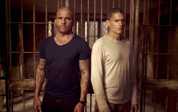 Dominic Purcell y Wentworth Millers en Prison Break. FOTO Cortesía Fox.