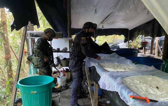 388 toneladas de cocaína han incautado autoridades en 2020. FOTO: COLPRENSA