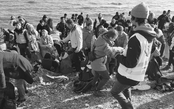 Refugiados, en la red de Ai Weiwei