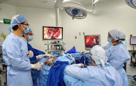 Desde 2017 el hospital es pionero de estos procedimientos en Antioquia. FOTO: Cortesía.