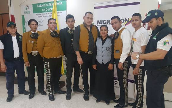 Las autoridades pudieron establecer que todos habían ingresado al territorio nacional de manera irregular. FOTO Cortesía Migración Colombia