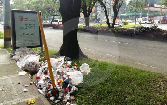 ¿Quién responde por las basuras de McDonalds en Envigado?
