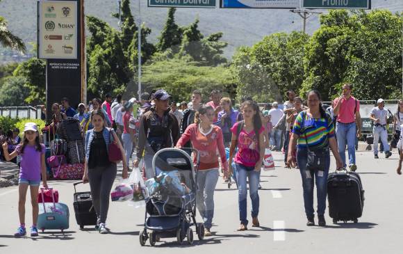 Según Migración, hay 1,4 millones de venezolanos, pero ese dato solo cuenta a los que ingresan legalmente. FOTO Julio C Herrera 