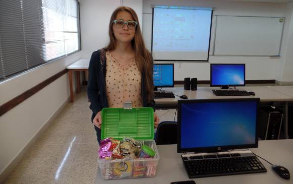 María Isabel Mesa, de la Universidad EAFIT, nos muestra su negocio.