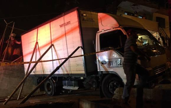 El hecho no dejó personas lesionadas. FOTO CORTESÍA