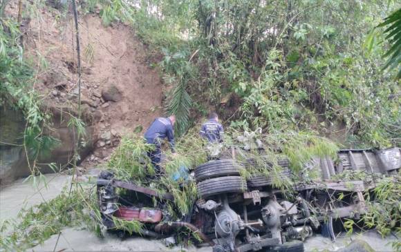 FOTO CORTESÍA BOMBEROS VOLUNTARIOS DE AMAGÁ
