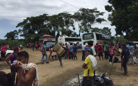 Protesta indígena se trasladaría a Medellín 