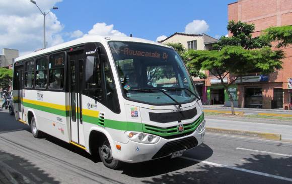 La ruta 007, correspondiente a la cuenca 3, parte desde la estación La Palma de Metroplús hacia la Loma de Los Bernal. En su recorrido pasa por el colegio La Inmaculada y sube hasta la urbanización Balcones de la Serranía. FOTO Archivo