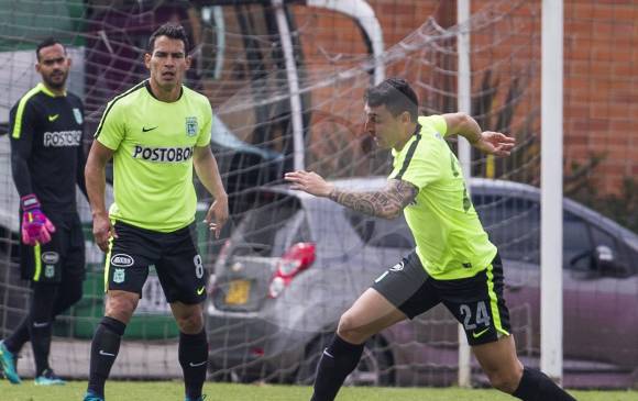 El volante argentino Mariano Vázquez tendría esta noche la opción de ser inicialista, lo que sería otra oportunidad para mostrar sus condiciones a los hinchas verdolagas. FOTO julio césar herrera