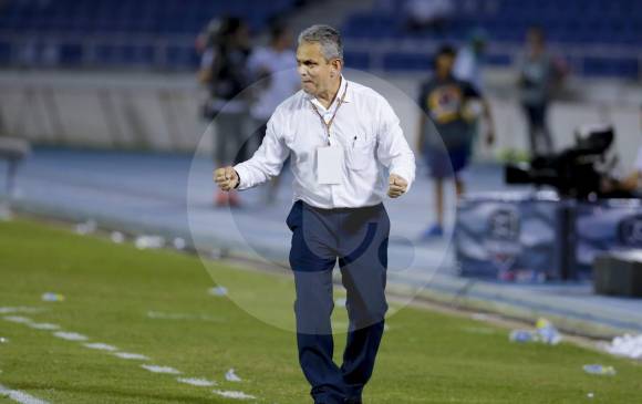 Reinado Rueda, técnico del Atlético Nacional. Su campaña con el equipo verde es destacada. FOTO Juan Antonio Sánchez