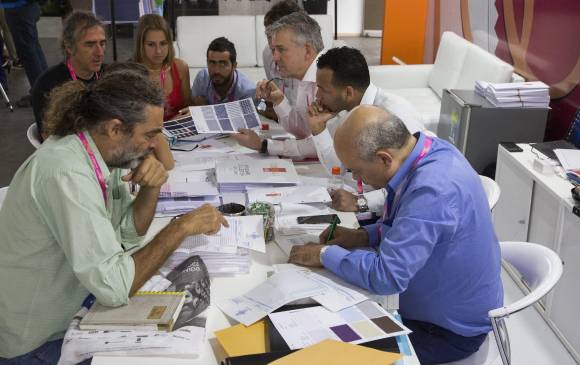 ProColombia trajo a Colombiatex 2017 a 531 compradores internacionales, 43 % asisten por primera vez FOTO EDWIN BUSTAMANTE