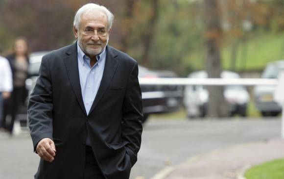 Exdirector del Fondo Monetario Internacional Dominique Strauss-Kahn. FOTO AFP. 