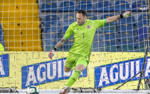 David Ospina, arquero de la Selección Colombia. FOTO JUAN ANTONIO SÁNCHEZ