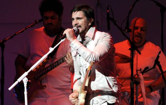 Juanes comenzará su gira por Estados Unidos en Las Vegas. FOTO AP
