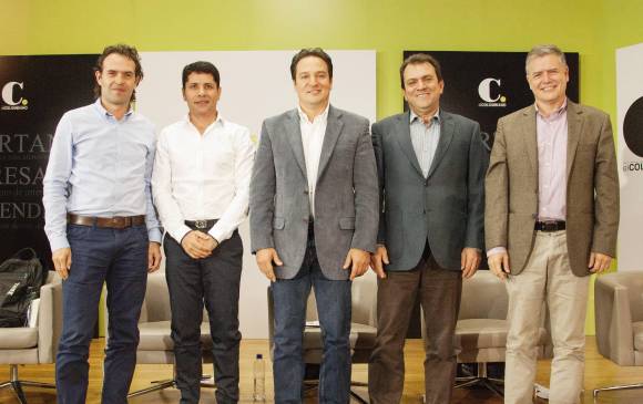 Candidatos a la Alcaldía de Medellí. FOTO ARCHIVO