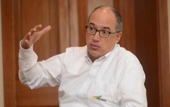 Juan Carlos Echeverry Garzón, presidente de Ecopetrol, defendió la eficiencia de la petrolera estatal. FOTO colprensa