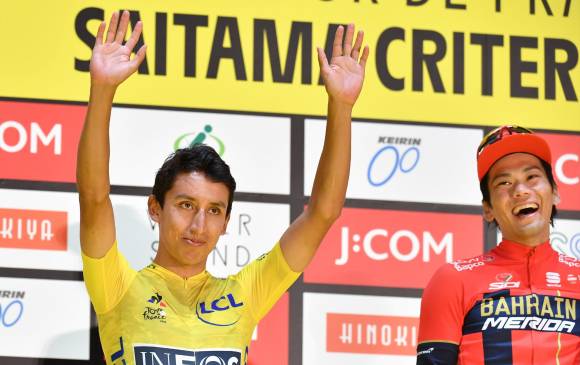 Egan Bernal, campeón del Tour de Francia 2019. Foto Archivo AFP