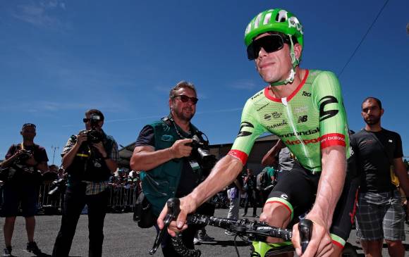 Urán dijo que no estará en la Vuelta a España. Tras Francia, actuará en el Tour de Colorado. FOTO REUTERS