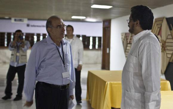 Las delegaciones de paz del Gobierno y las Farc anunciaron este domingo que se volverán a reunir el próximo 17 de agosto de 2015. FOTO ARCHIVO