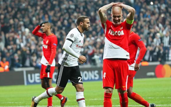 El Mónaco es último del grupo G de la Champions con dos puntos. FOTO EFE