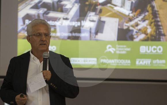 El presidente de la Cámara de Comercio del Oriente Antioqueño, Rodrigo Zuluaga, manifestó preocupación por las exportaciones. 67 % de las industriales no lo hace. FOTO Donaldo Zuluaga